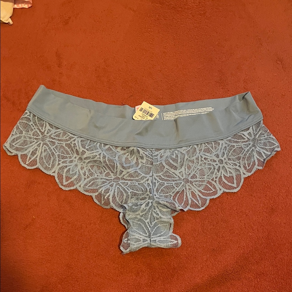 Victoria's Secret Blue Lace Panties
